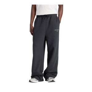 Linear Graphic Fleece Mens Pant - Black
