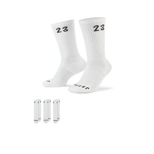 J Essential Crew 3pr - 144 Unisex Socks - White