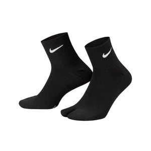 Everyday Plus Unisex Quarter Socks - Black/White