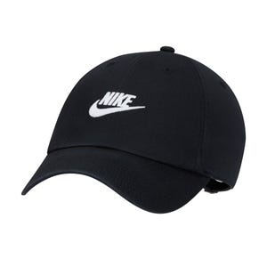 Unstructured Unisex Futura Wash Cap - Black