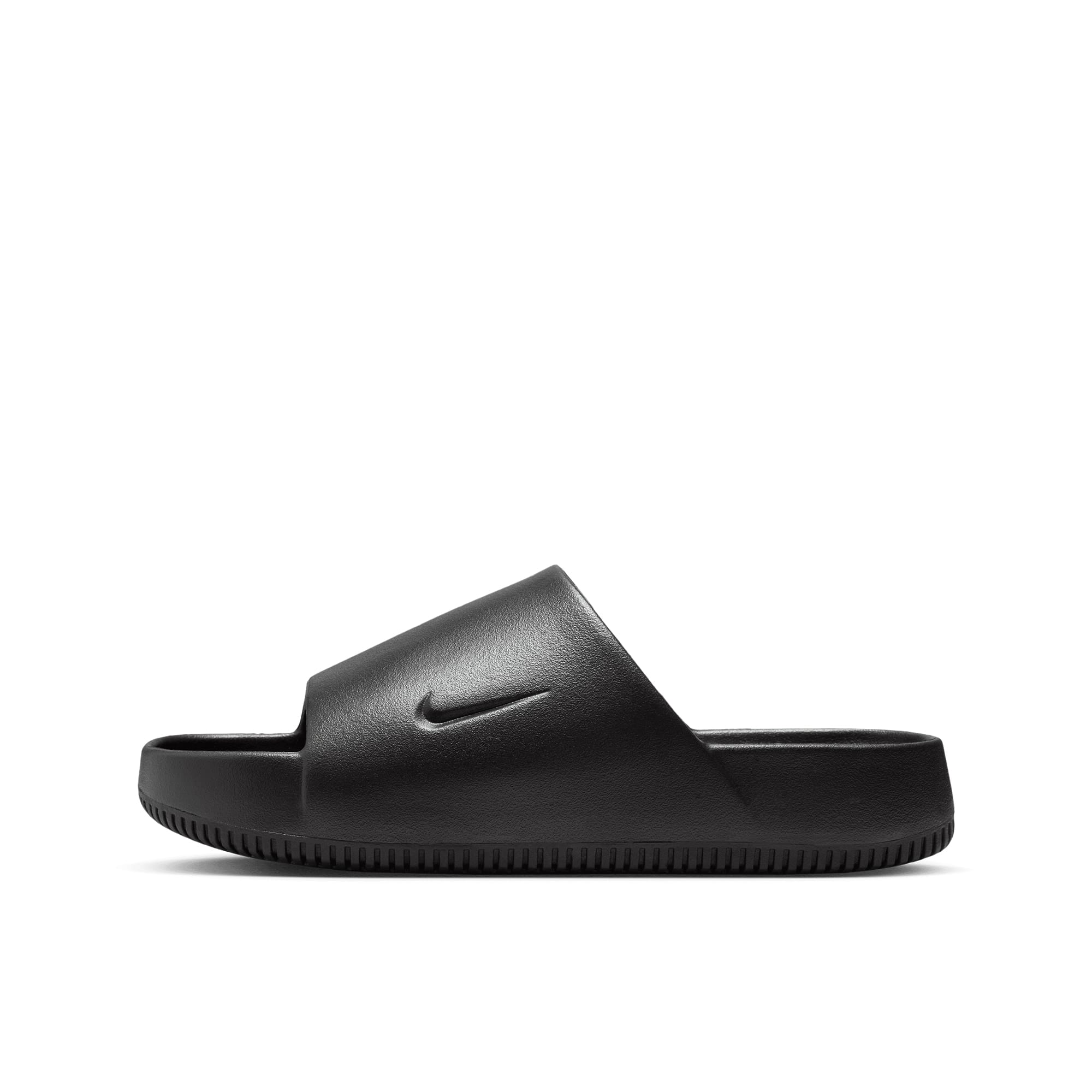 nike slides black and grey